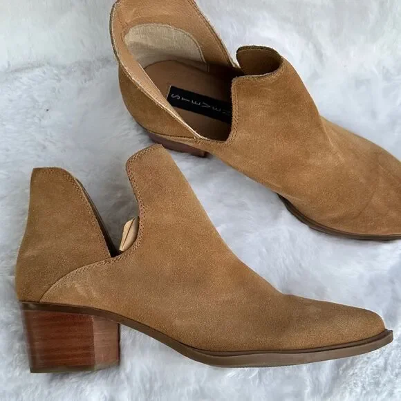 Steven By Steve Madden Camel Ankle Booties - Picture 2 of 12